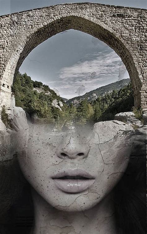 Surreal Portraits Blended Into Landscape Photos » TwistedSifter