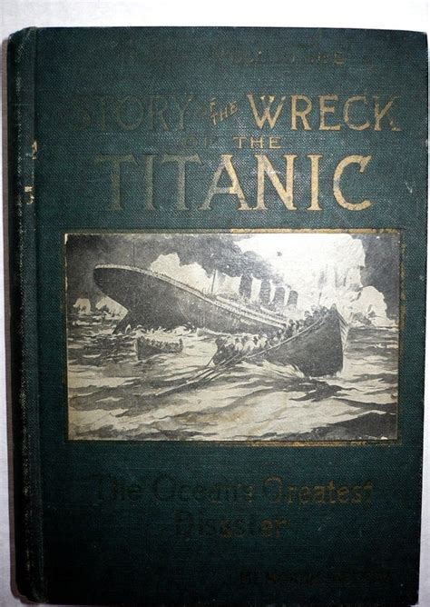 RARE Titanic Book C1912 First Edition by NOVASCOTIATREASURES