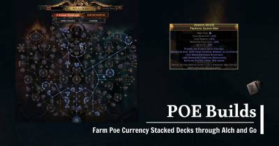 Farm Poe Currency Stacked Decks through Alch and Go Guides