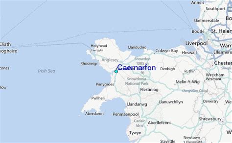 Caernarfon Tide Station Location Guide