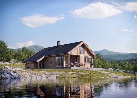 Scandinavian cabin houses | Behance