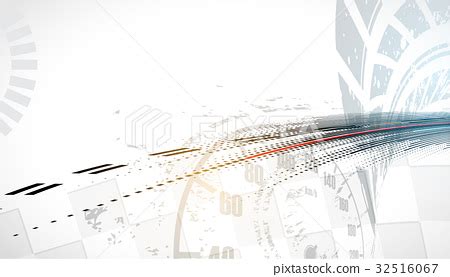 Racing abstract background, speed in car banner - Stock Illustration ...