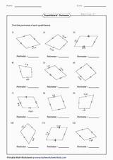 Quadrilateral Coloring Activity Answers Pages sketch template