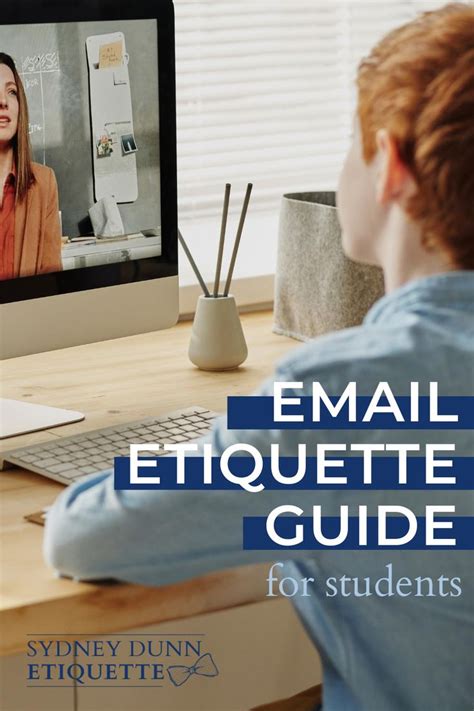 Email Etiquette Guide for Students | Etiquette, Kids writing, Online classroom