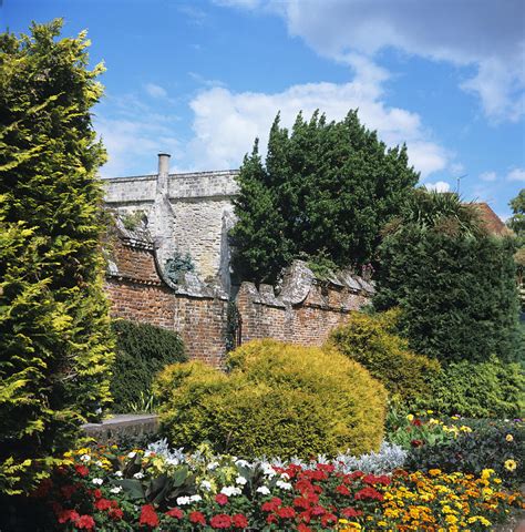 The Bishop's Palace Gardens Photograph by Lesley G Pardoe/science Photo Library | Fine Art America