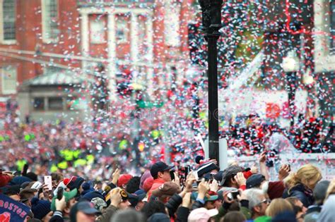 Red Sox 2018 World Series Champions Parade Celebration Editorial Image ...