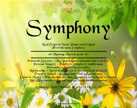 Symphony | Unique Names