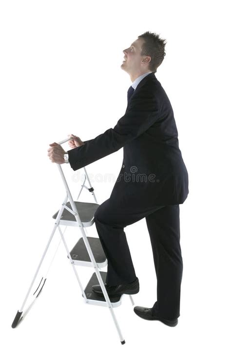 Climbing the Corporate Ladder Stock Image - Image of caucasian, corporate: 2313021