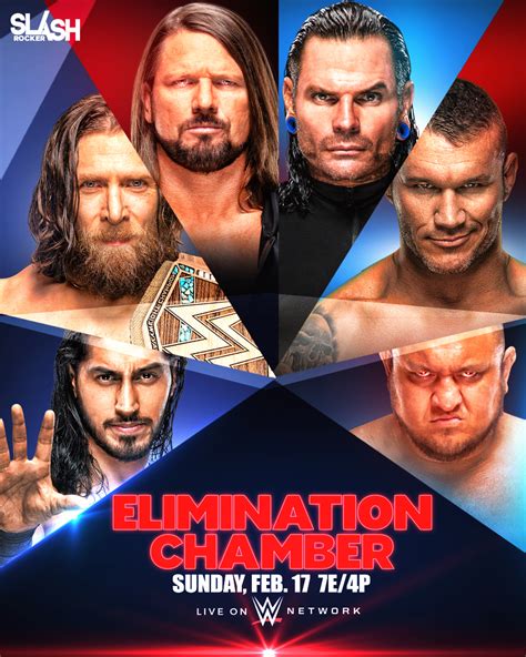 WWE Elimination Chamber 2019 Poster by WWESlashrocker54 on DeviantArt