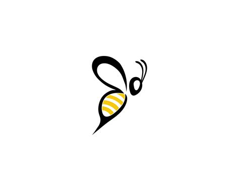 bee logo and symbol vector templates 596994 Vector Art at Vecteezy