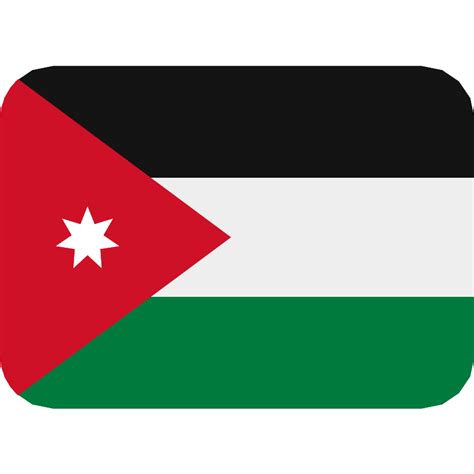 Flag For Flag Jordan Vector SVG Icon - SVG Repo