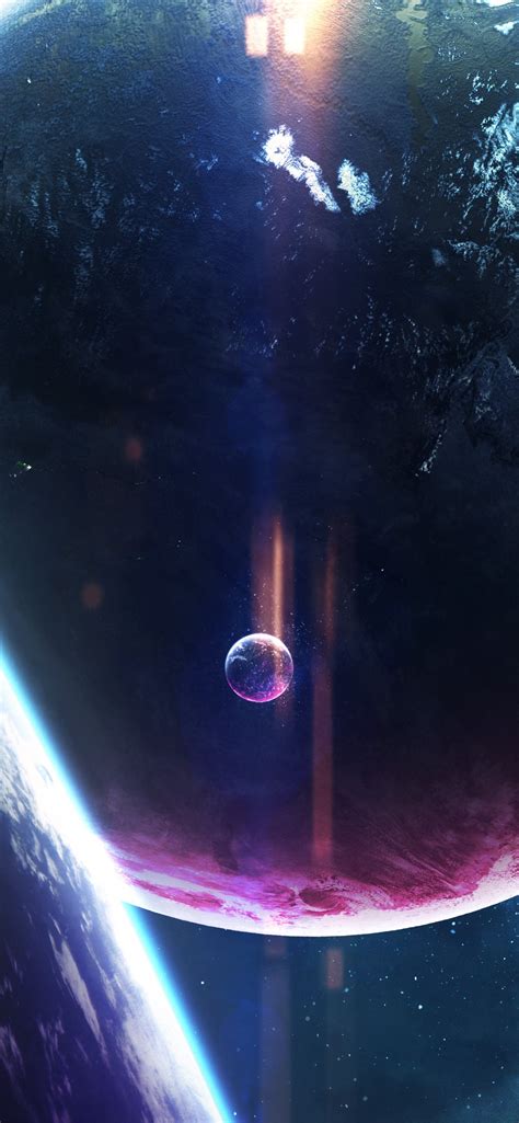 Fantasy space cosmos planets astronomy Samsung Gal... iPhone Wallpapers ...