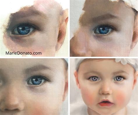 Portrait Oil Painting: step-by-step - MARIE DONATO