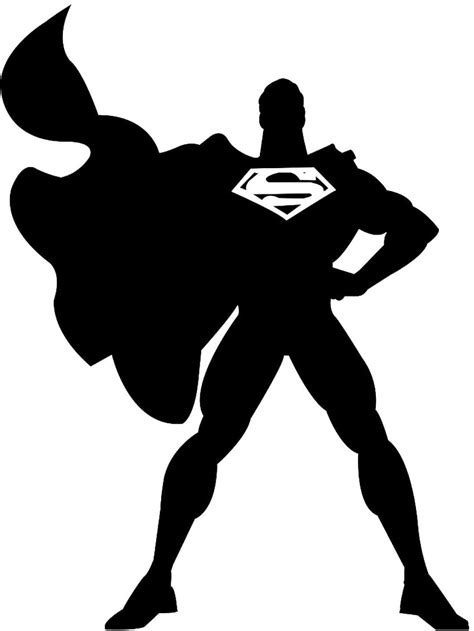 Superman Silhouette Svg Superhero Poses Silhouette Hd Phone Wallpaper | The Best Porn Website