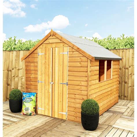 ShedsWarehouse.com | Stowe Overlap (S) | 8ft X 6ft (2.39m X 1.83m ...