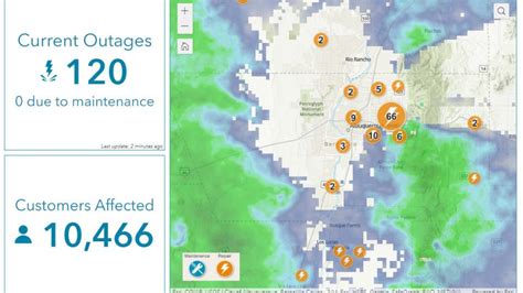 Power restored following outages across New Mexico due to Wednesday ...