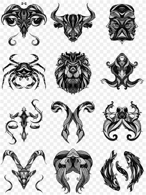 Tattoo Zodiac Cancer Leo Astrological Sign, PNG, 850x1137px, Tattoo ...