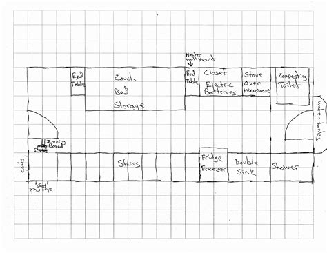 Printable Kitchen Layout Grid