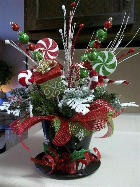 Las fabulosas decoraciones de caramelos tan tradicionales de la Navidad, por lo general ti ...