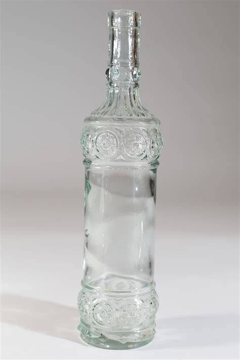 Antique Glass Bottle - Vintage Liquor or Wine Bottle