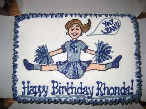 Cheerleader Birthday - CakeCentral.com