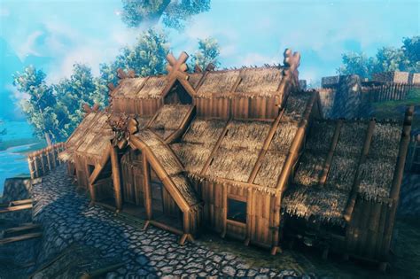 Longhouse Valheim Build