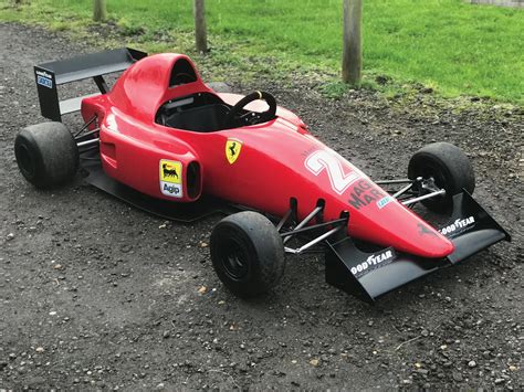 Ferrari 640 F1-89 Kid's Car | Ferrari, Childcare, Diy go kart