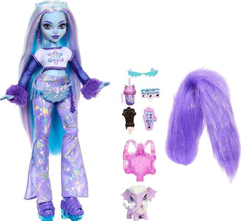 Monster High G3 Abbey Bominable and Clawd Wolf new 2023 dolls ...