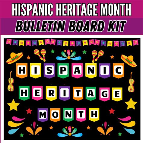 Hispanic Heritage Month Bulletin Boards & Posters Bundle - Classroom Decoration | Made By Teachers