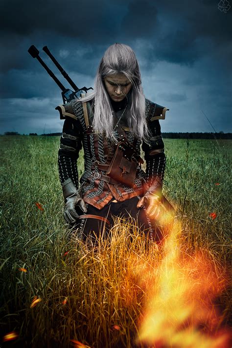 The Witcher 2 cosplay - Geralt of Rivia_3 by GreatQueenLina on DeviantArt