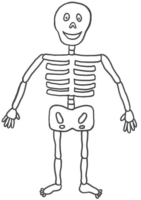 Simple Skeleton Drawing at GetDrawings | Free download