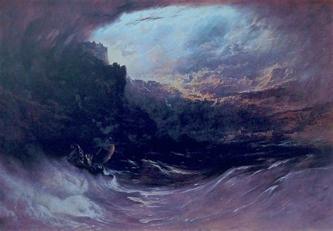 Christ Stilleth the Tempest Painting by John Martin | Fine Art America