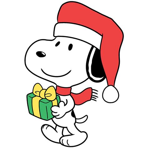 How to Draw Christmas Snoopy - Really Easy Drawing Tutorial