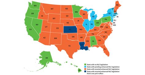 National nurse licensure compact gains two states