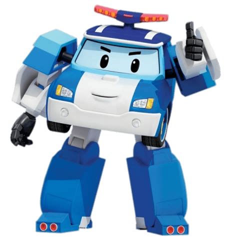 Robocar Poli Thumb Up transparent PNG - StickPNG