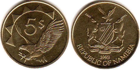 Namibian coins - catalog with values and pictures online free