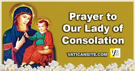 Prayer to Our Lady of Consolation. June 20. Turin, Italy