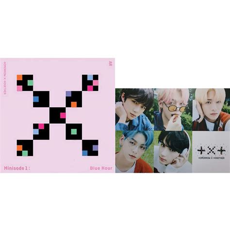 Buy TXT TOMORROW X TOGETHER Minisode1 : Blue Hour Album (AR Version) CD++Photobook+Paper Sticker ...