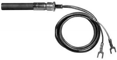 Honeywell Replacement Thermopile generates 750 mV in a millivolt Heating System - Black and ...