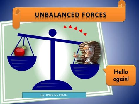 4. unbalanced forces