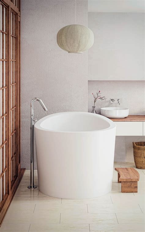 True Ofuro Japanese deep soaking bathtubs :: Behance