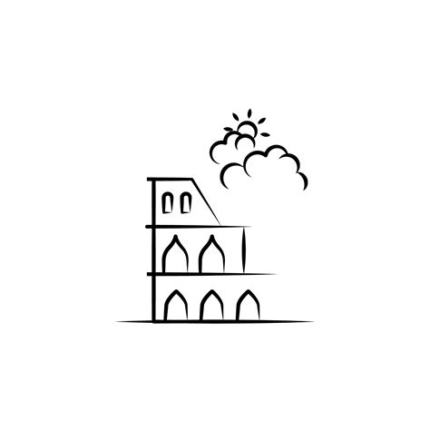 colosseum vector icon 22342921 Vector Art at Vecteezy