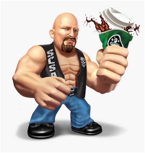 Cartoon , Png Download - Wwe Slam City Rock, Transparent Png - kindpng