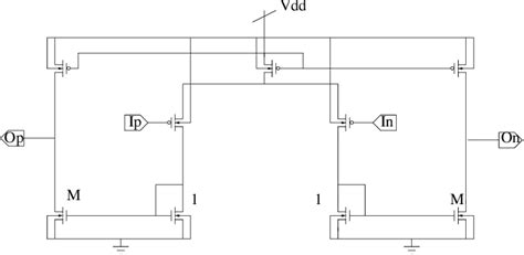 Current-Mirror Based OTA | Download Scientific Diagram