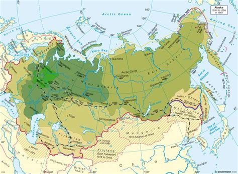 Diercke Weltatlas - Kartenansicht - Russia's emergence as a world power 1462 - 1914 - - 978-3-14 ...