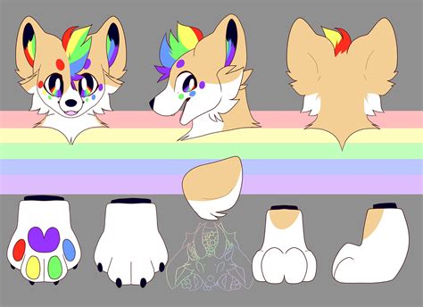 Custom Fursuit Partial Reference Sheet Commissions (NOT FURSUITS) in ...