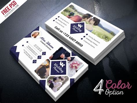 Event Planner Business Card PSD | PSDFreebies.com | Event planner business card, Event planner ...