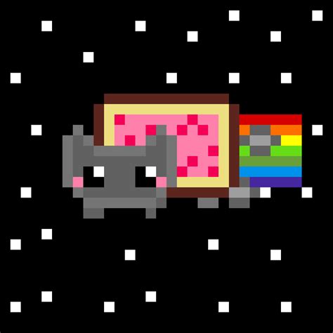 Pixilart - baby nyan cat by Lofi-Corgi