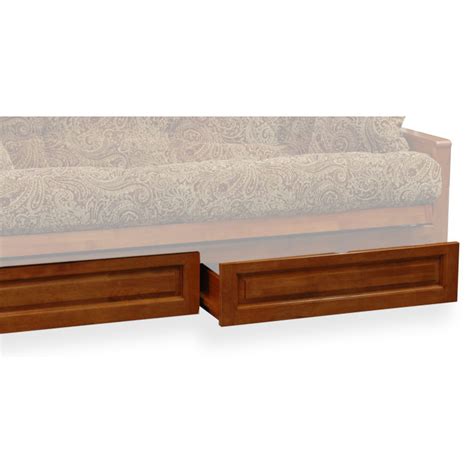 Wood Futon Storage Drawers | DCG Stores