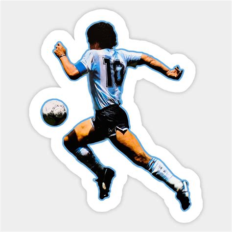 Maradona D10S by ninoladesign | Diego maradona, Stickers, Custom stickers